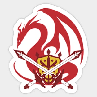 Dragon Killer Achievement Symbol from Chillin' in Another World with Level 2 Super Cheat Powers or Lv2 kara Cheat datta Anime L2KCD-2 Sticker